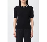 VALENTINO GARAVANI Wool Crew Neck Jumper with Bow and VLogo Signature - Size: S - female