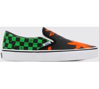 VALENTINO GARAVANI x Vans Checkered Floral Print Canvas Slip-On Sneakers - Size: 38½ - female