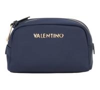 VALENTINO Makeup Bag Joy Soft Cosmetic Case Blu Dark Blue