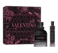 Valentino Mens-fragrances Uomo-Born-In-RomaGift set Eau de Toilette Spray 50 ml + Travel Spray 15 ml