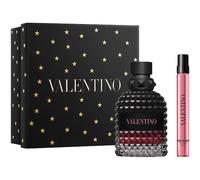 Valentino Mens-fragrances Uomo-Born-In-RomaIntenseGift set Eau de Parfum Spray Intense 50 ml + Eau de Parfum Spray Intense 10 ml