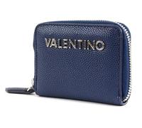 Valentino Purse Divina Zip Around Wallet XS Blu Blue