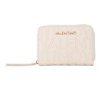 Valentino Purse Pansy Zip Around Wallet Ecru Beige