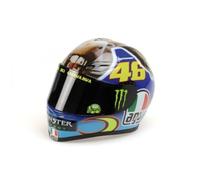 Valentino Rossi Helmet 1/5 VR46 Mini Helmet Misano 2009, Unisex.