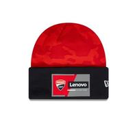 Men's Beanie Scarlet Ducati Team Camo Cuff Knitted Pom Pom Soft Casual Hat - OS
