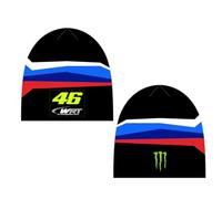 Valentino Rossi Men's Vr46 Wrt Line Beanie, Multi-Coloured, One Size