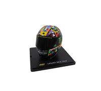 - Valentino Rossi Moto GP LAGUNA SECA 1/5 Scale Helmet 2010 Season Compatible with Yamaha YZR-M1 - CR008