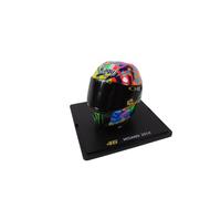 - Valentino Rossi Moto GP MISANO 1/5 Scale Helmet 2014 Season Compatible with Yamaha YZR-M1 - CR011