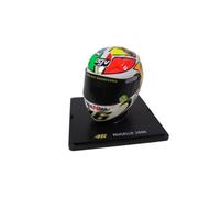 - Valentino Rossi Moto GP MUGELLO 1/5 Scale Helmet 2006 Season Compatible with Yamaha YZR-M1 - CR005