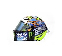 Valentino Rossi Replica Miniature 1:5 Mini Helmet - VR46 MotoGP_Winter Test 2016, Unisex
