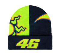 Valentino Rossi Sole Luna VR46 Heritage Beanie for Adults, Multicoloured, Moto GP