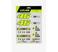Valentino Rossi Sticker VR46 WRT Line,Unisex,One Size,Multi