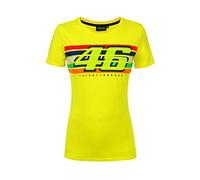 Valentino Rossi Stripes, Women's Shirt, Yellow, XL