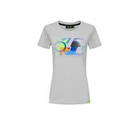 Valentino Rossi T-Shirt Sun and Moon L,Light Grey,Woman