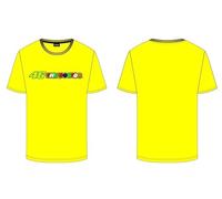 Valentino Rossi Unisex Vr46 Fan T-Shirt (Pack of 1)