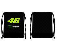 Valentino Rossi Unisex's Vr46 Monster Dual Rucksack, Black, One Size