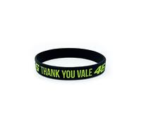 Valentino Rossi VR 46 ARMBAND THANK YOU VALE,Neon Gelb,Einzigartig,Unisex