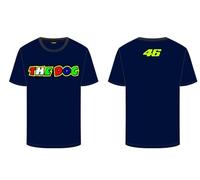 Valentino Rossi VR46 Fan T-Shirt, Men, XL, Blue