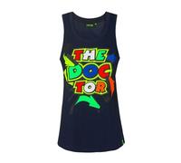 Valentino Rossi VR46 The Doctor Street Art Official MotoGP Woman Tank Top - Blue - S