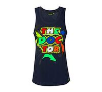Valentino Rossi VR46 The Doctor Street Art Official MotoGP Woman Tank Top - Blue - XS