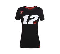 TOP Racers top Riders Official Collections 12 Vinales Women's T-Shirt Black
