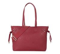 Valentino Samba Re Rosso Scuro Shopper Shoulder Bag Wine Red