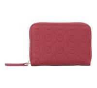 VALENTINO Samba Re Zip Around Wallet Bag Dark Red Burgundy