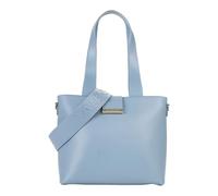 Valentino shoulder bag Dione Re Shopping Bag Avio light blue