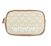 VALENTINO Toiletry Bag Liuto Soft Cosmetic Case Ecru/Multi White Multicolored
