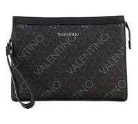 VALENTINO Toiletry Bag Zefir Soft Cosmetic Case Nero/Multicolor Dark Grey