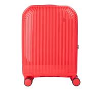 VALENTINO Trolley Wood Carry On Suitcase Corallo Coral 56 cm