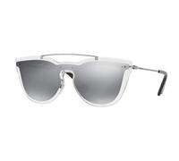 Valentino VA4008 50246G Woman Sunglasses Plastic Grey Silver Mask
