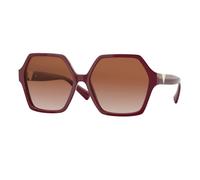 Valentino VA4088 513913 Woman Outlet sunglasses Plastic Bordeaux Brown Geometric Shaded