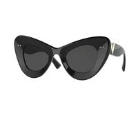 Valentino VA4090 500187 Woman Outlet sunglasses Plastic Black Grey Cat Eye