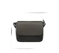Valentino Valentin Nemesys Messenger Bag, Black, Men Black