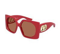 Valentino VG0002S 003 Woman Sunglasses Acetate Red Brown Squared