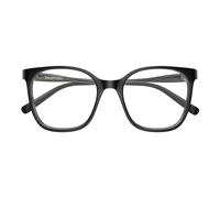 Valentino VG0019O 001 Woman Optical frames Acetate Black Transparent Squared