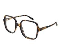 Valentino VG0021O 002 Woman Optical frames Acetate Havana Transparent Round