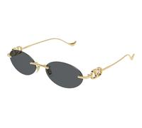 Valentino VG0032S 001 Woman Sunglasses Metal Gold Grey Geometric