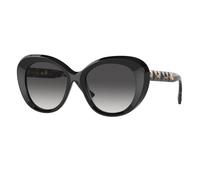 Valentino Woman Valentino VA4113 50018G Outlet sunglasses Plastic Black Grey Round Normal Shaded