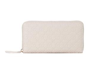 VALENTINO Women Samba Re Accessory-Travel Wallet, Ecru, One Size