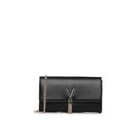 Valentino Pochette 1r4-divina Unique for Women, 4.5x12x27 Centimeters (B x H x T), Black/Gold, ÚNICA