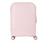Valentino Wood Carry On Suitcase Cipria Pink