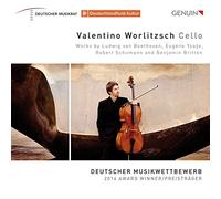 Valentino Worlitzsch, Cello: Works by Beethoven, Ysaÿe, Schumann and Britten