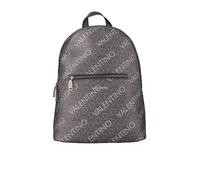 Valentino Zefir Allover Logo Backpack, Black, Men Black