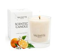 Valentte Natural Wax Candle- White Neroli & Lemon- 150g, 40hrs Burn