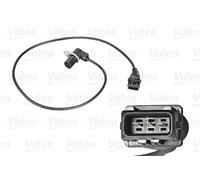 Valeo Crankshaft Pulse Sensor 254030 - 3-pin Angular Plug, Cable, 24mm Probe, HALL