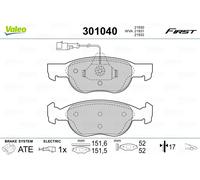 VALEO 301040 Brake pad set