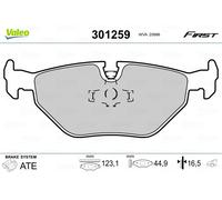 VALEO 301259 Brake Pad Set, disc brake for BMW