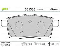 VALEO 301336 Brake pad set